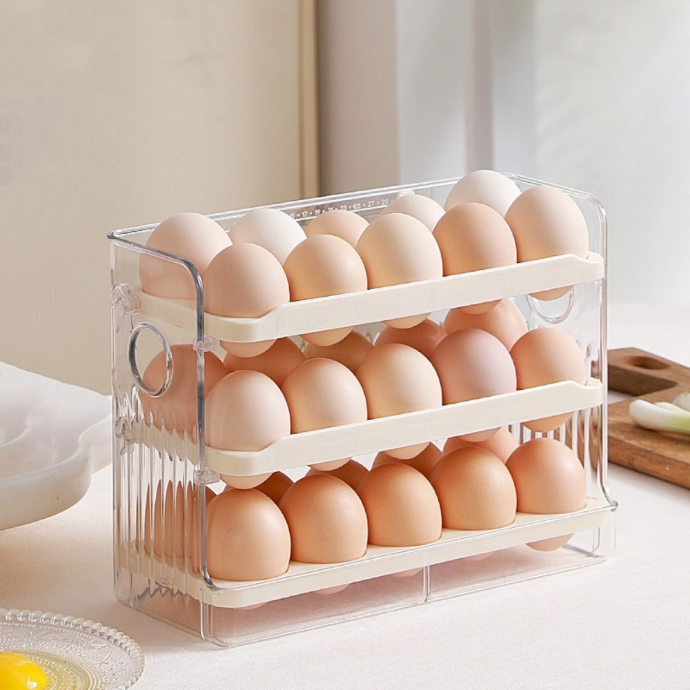 Food Storage Practices - 실용적인 플라스틱 계란 보관 상자 공간