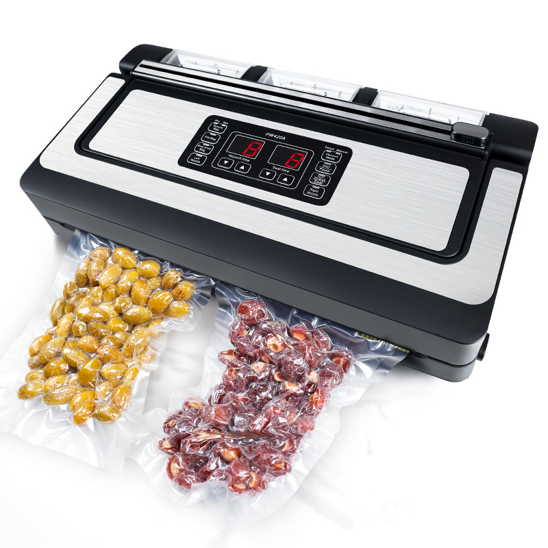 Food Storage Machine - 주방 진공 식품 보존 실러 액정