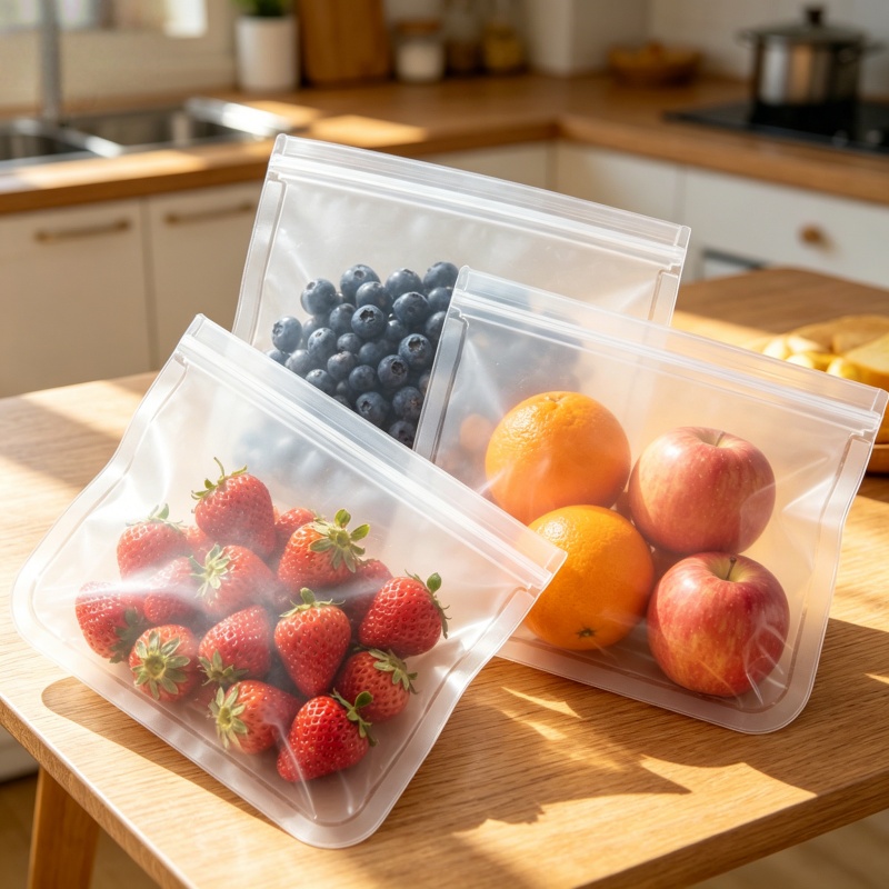 Food Storage Tupperware - 실리콘 식품 보관 용기 재사용 가능한