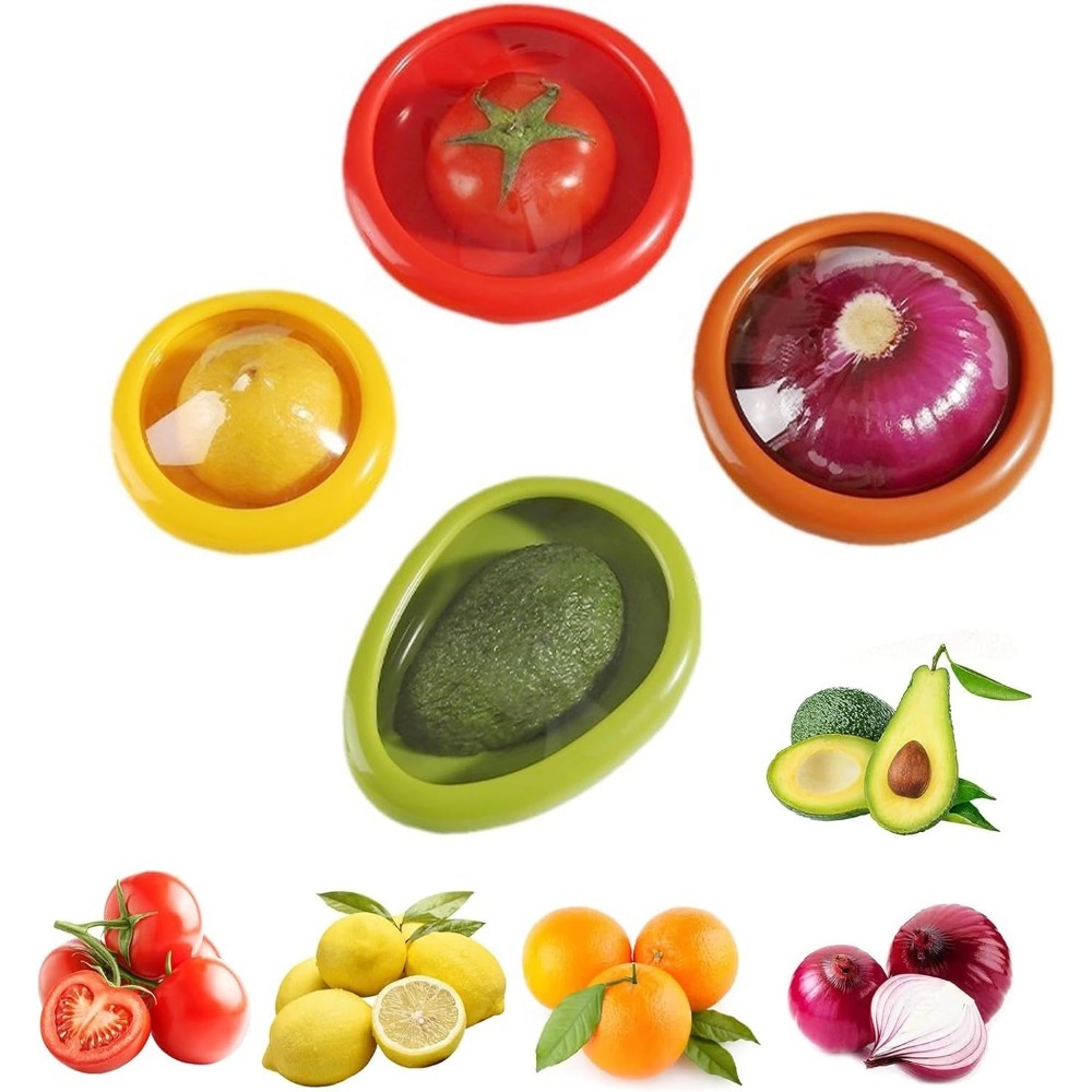 Food Storage Containers Set - 아보카도 세이버 실리콘 과일 및 채소