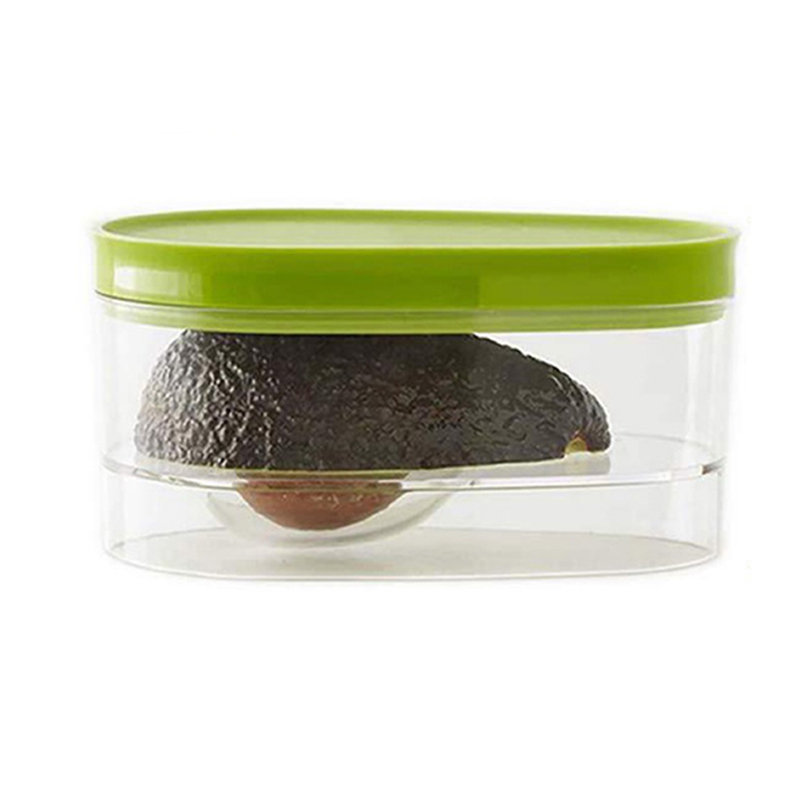 Food Storage Boxes - 아보카도 식품 보관함 공간 절약형 플라스틱