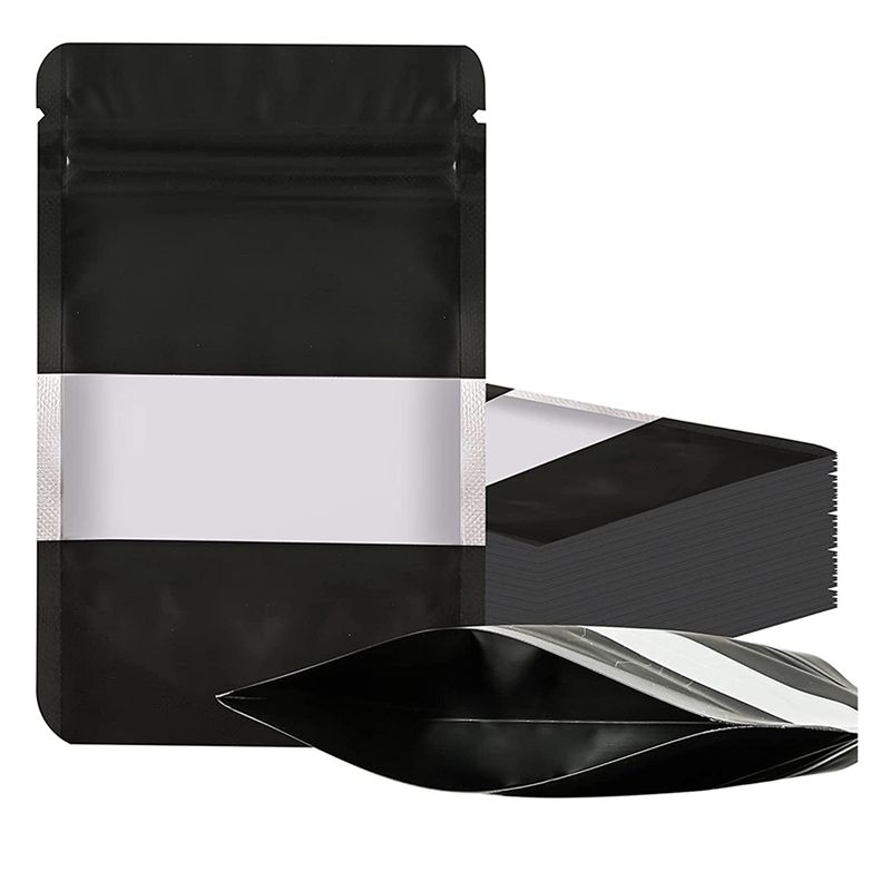 Food Storage In Mylar Bags - Y42A-400Pcs 냄새 차단 마일라 백, 투명