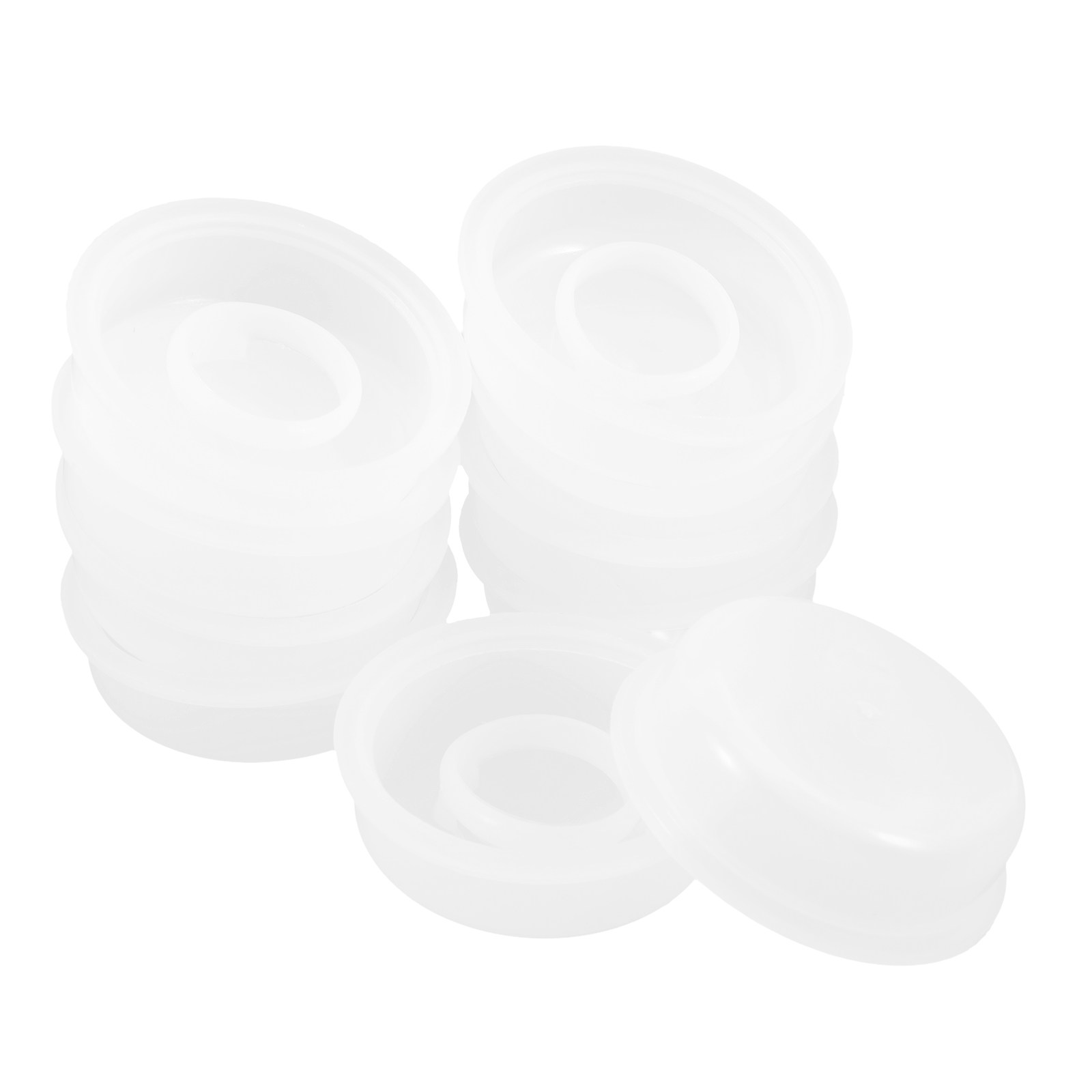 Food Storage With Lids - 10개입 플라스틱 화학 물질용 양동이 뚜껑,