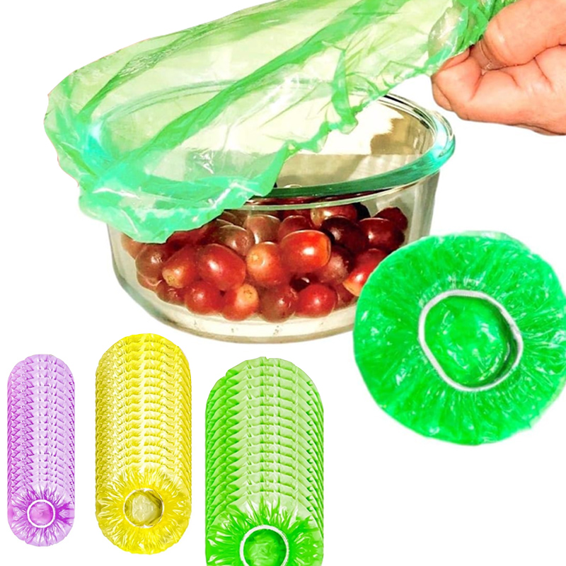 Food Storage Tupperware - 식품 보관용 커버 그릇용 신축성 커버