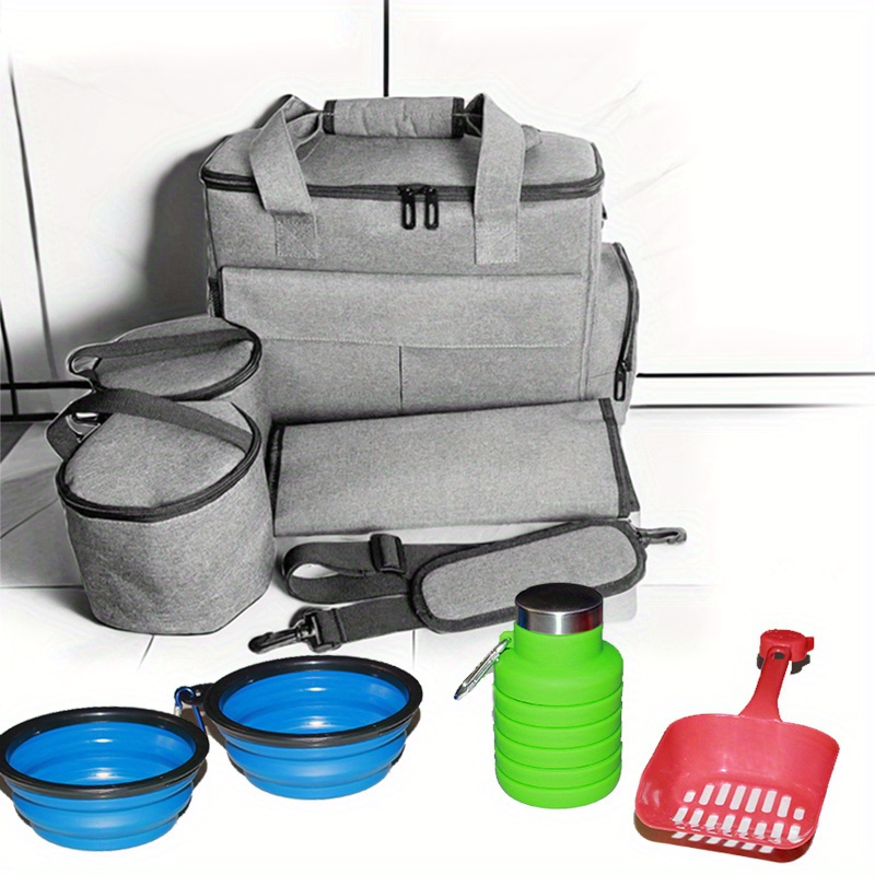 Food Storage Essentials - 휴대용 애완동물 사료 보관 용기 세트