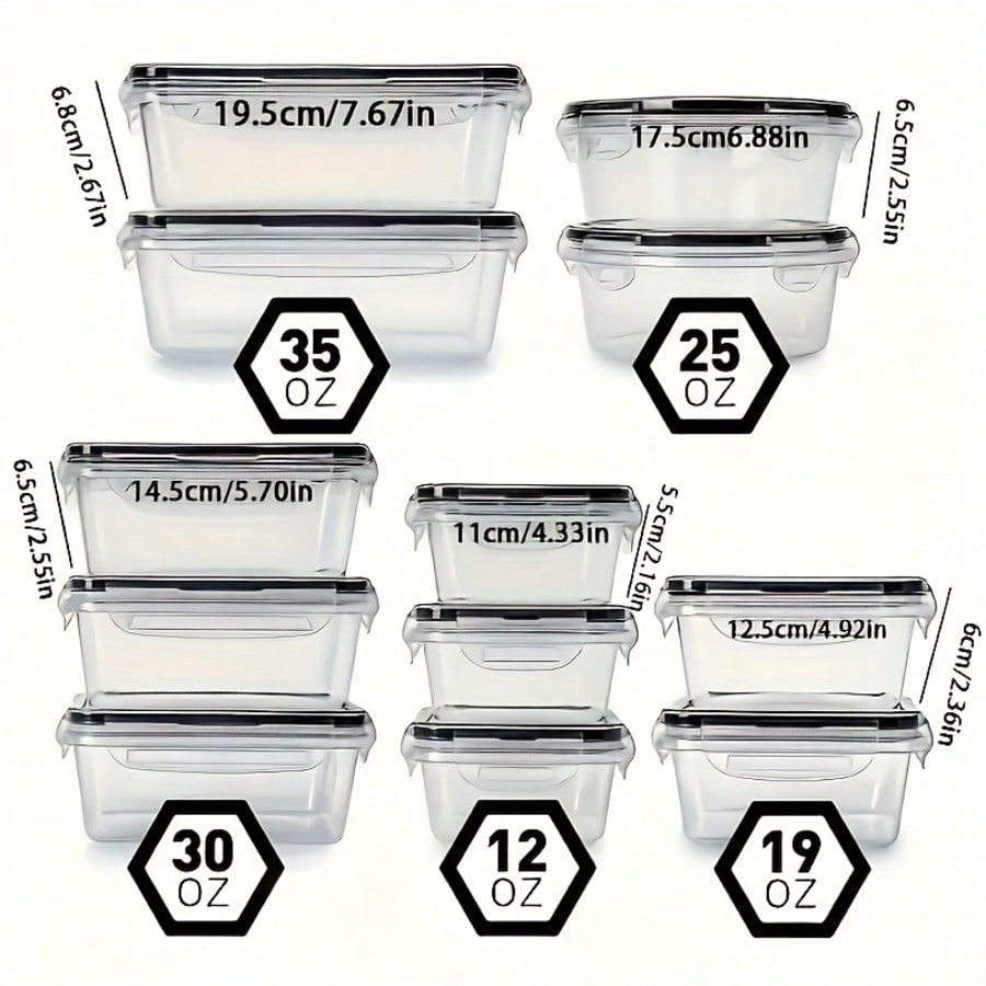 24팩 식품 보관 용기(밀폐형 뚜껑 포함), 점심 도시 - Food Storage Prep Containers 리뷰 및 가격