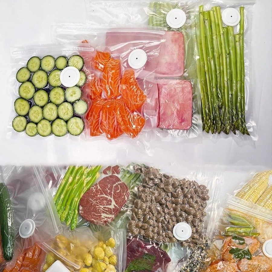 30개 재사용 가능한 진공 백+1개의 소형 진공 실러, - Food Storage Machine 리뷰 및 가격