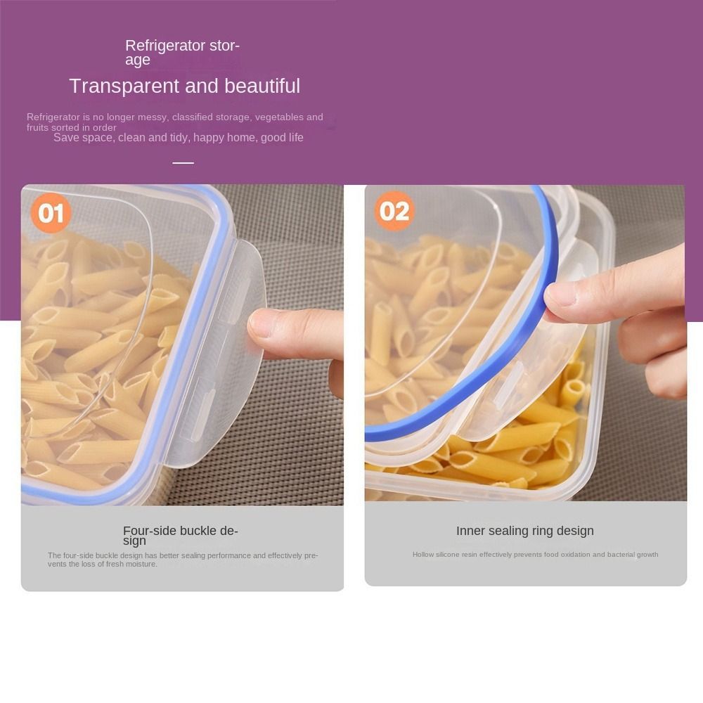 식품 용기 쌓을 수있는 전자 레인지 가열 도시락 상자  - Food Storage Stackable Containers 리뷰 및 가격