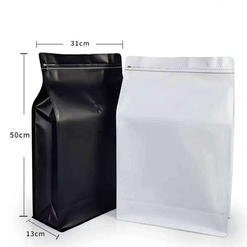 10pcs 5kg 지 플락 커피 콩 분말 애완 동물 식 - Food Storage Aluminum 리뷰 및 가격