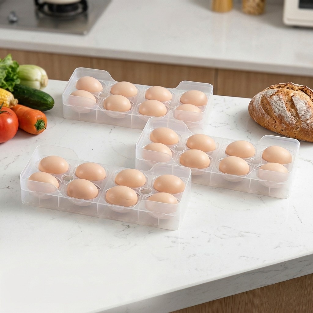 냉장고 문에 부착 가능한 쌓을 수 있는 투명 플라스틱  - Food Storage Refrigerator 리뷰 및 가격