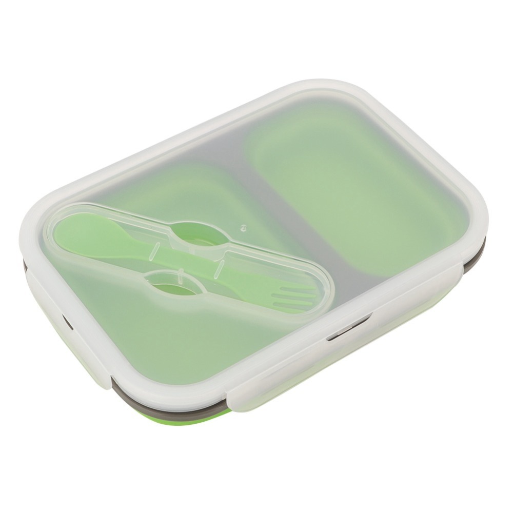 2PCS 실용적인 1000ml 접이식 도시락 상자 실리 - Food Storage Practices 리뷰 및 가격
