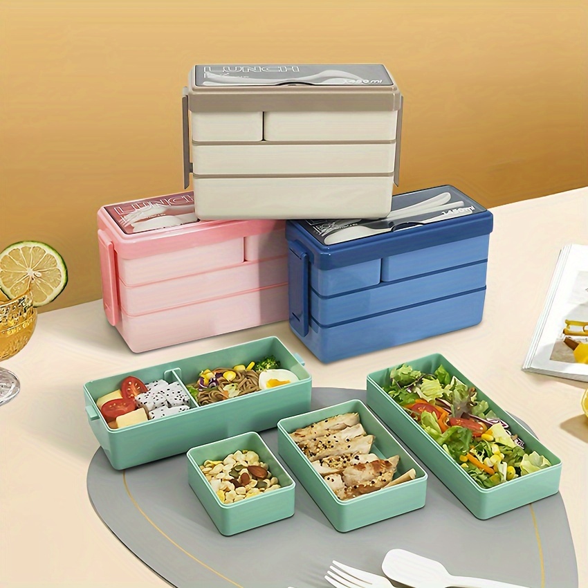 대용량 도시락 도시락, 멀티 레이어 식품 보관, 커트레 - Food Storage Stackable Containers 리뷰 및 가격