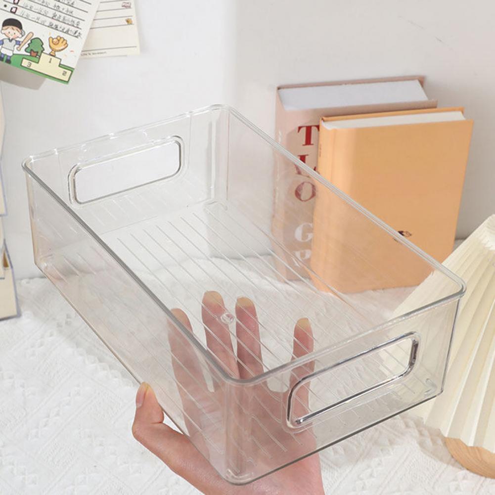 손잡이가 있는 소형 정리함 수납 박스, 쌓을 수 있는  - Stackable Pantry Bin 리뷰 및 가격