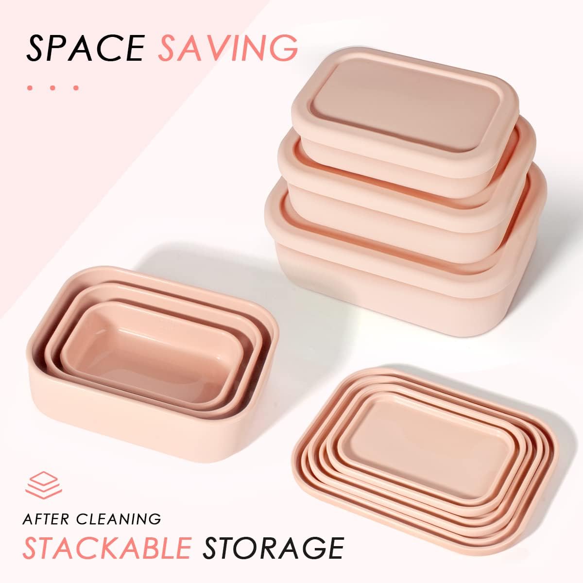 실리콘 도시락 상자 도시락 용기, YONGHAO 누출  - Food Storage Tupperware 리뷰 및 가격