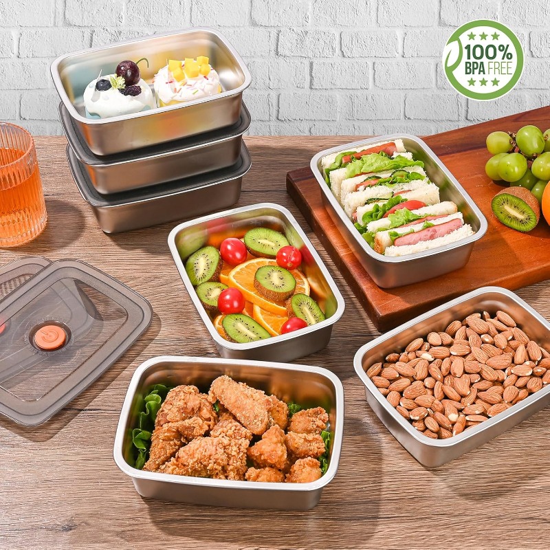 스테인리스 스틸 대용량 밀폐형 도시락통, 캠핑용 냉장고 - Food Storage Camping 리뷰 및 가격