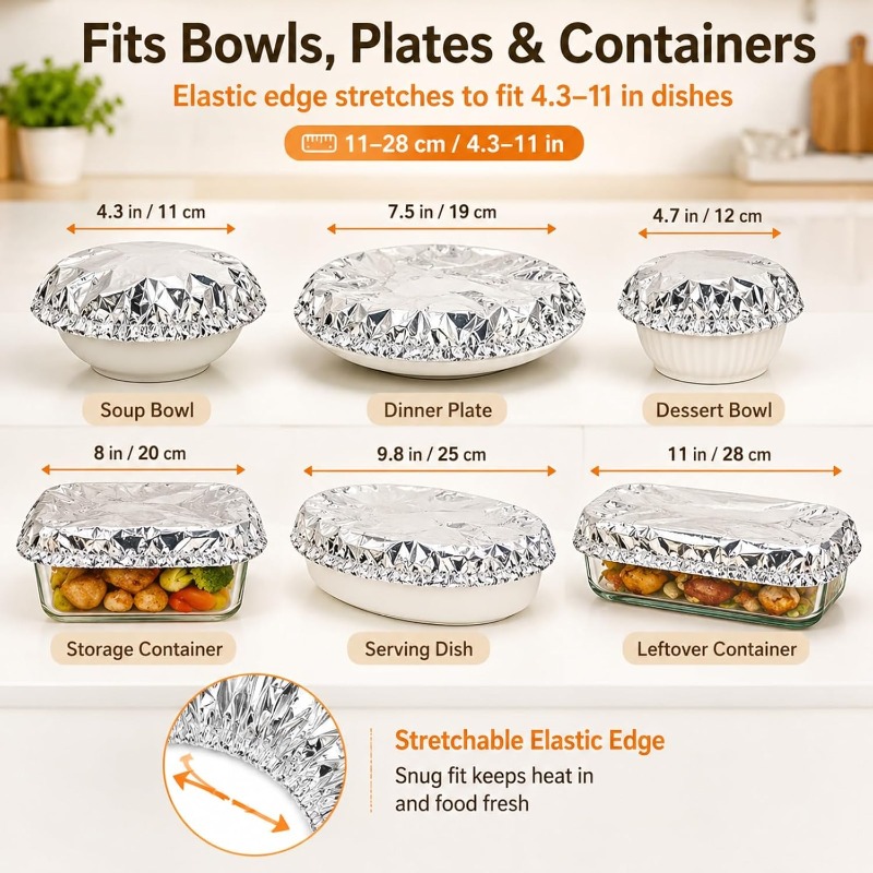 알루미늄 호일 단열 커버 일회용 식품 커버 호일 필름  - Food Storage Aluminum 리뷰 및 가격