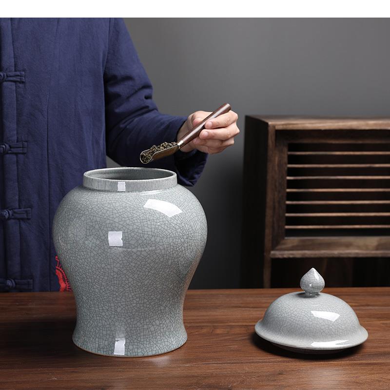 얼음결 무늬 세라믹 보관 용기(뚜껑 포함) 차통기 도자 - Food Storage Lidl 리뷰 및 가격