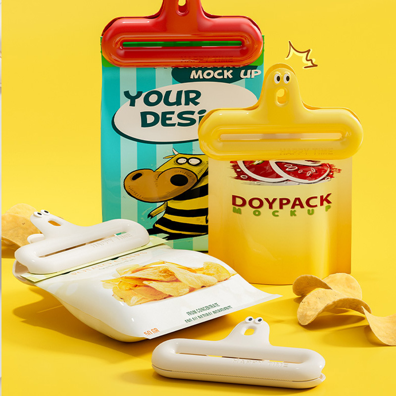 1/4 만화 캐릭터 밀봉 클립 방습 스낵 고정 클립 가 - Food Storage Essentials 리뷰 및 가격