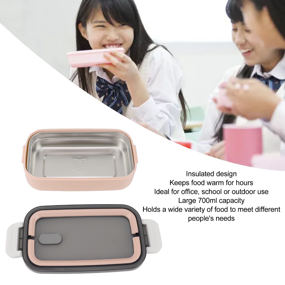 실용적인 304 스테인리스 스틸 점심 도시락 용기 70 - Food Storage Practices 리뷰 및 가격