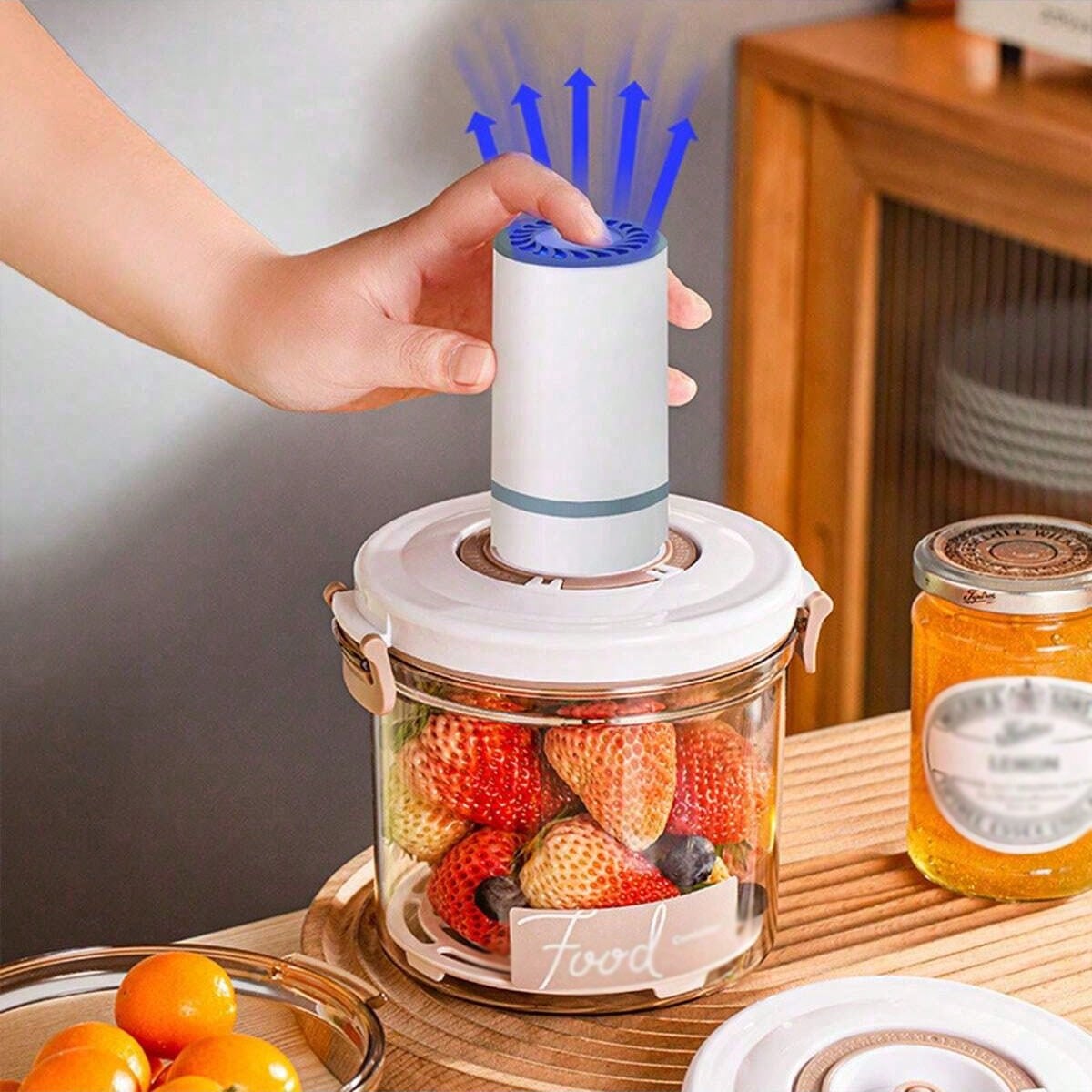 1개의 주방용 식품 등급 진공 밀봉 용기, 냉장고 진공 - Food Storage Refrigerator 리뷰 및 가격