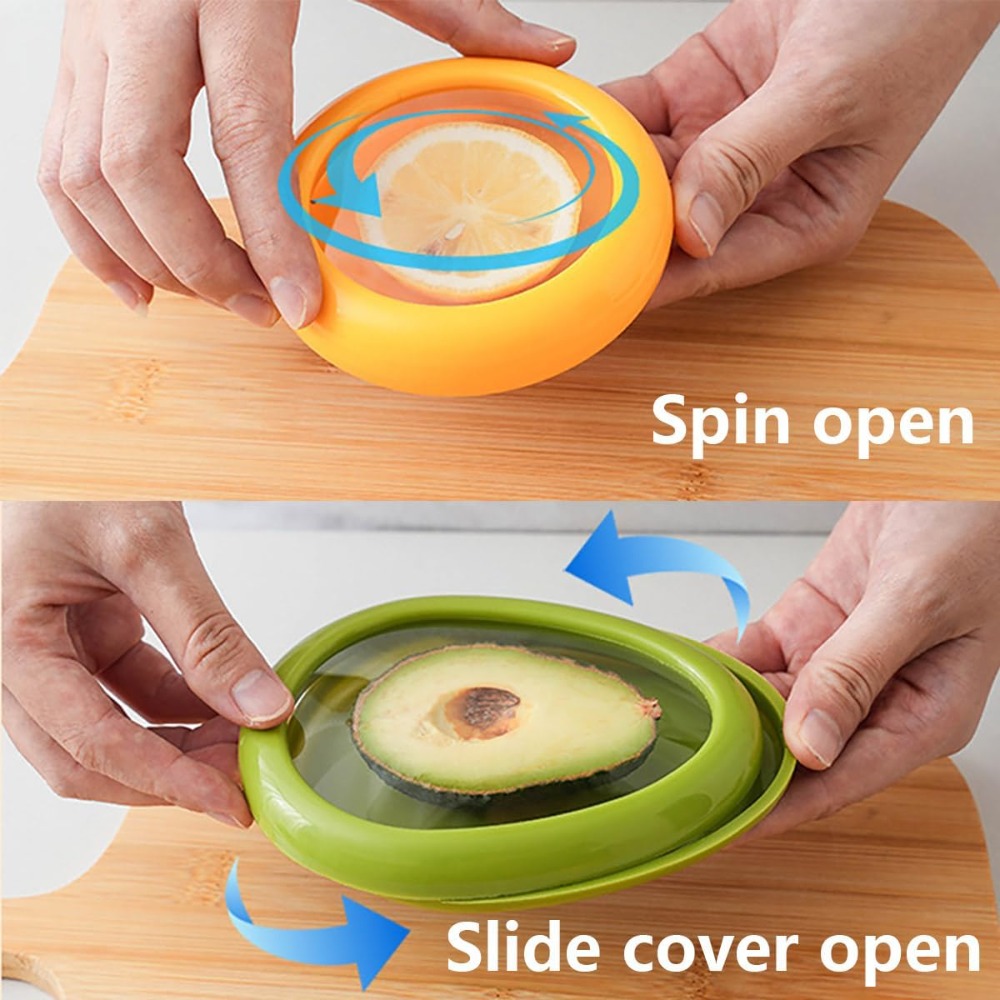 아보카도 세이버 실리콘 과일 및 채소 보관 용기 세트  - Food Storage Containers Set 리뷰 및 가격