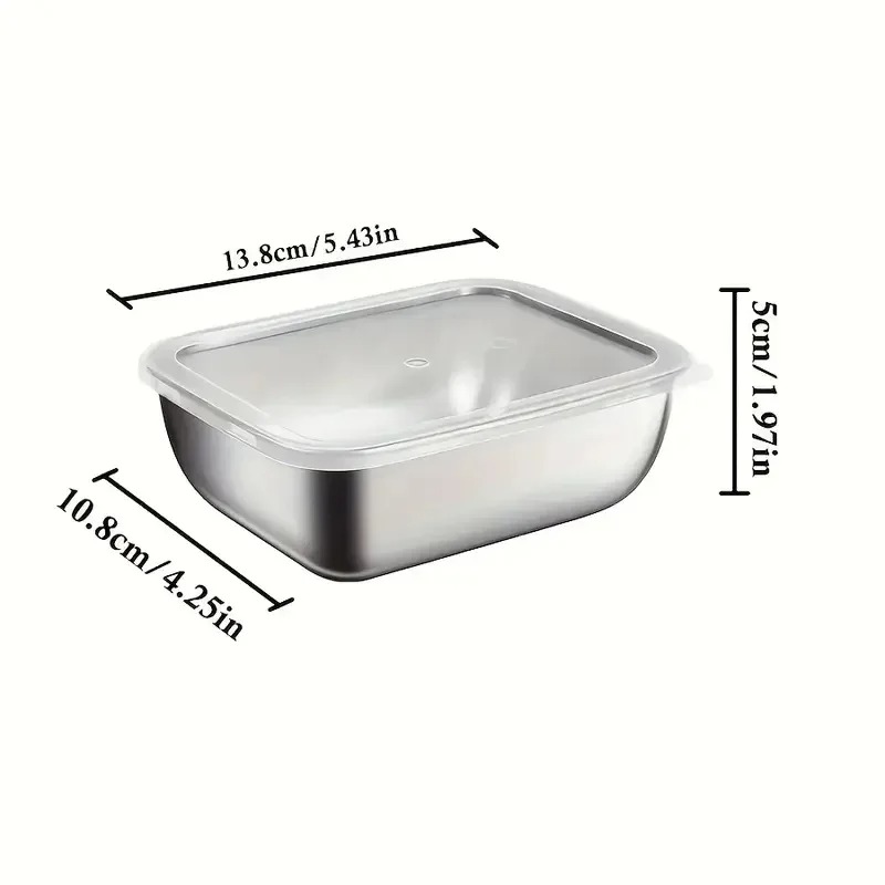 2개의 스태커블 스테인리스 스틸 도시락통, 주방, 냉장 - Food Storage Stackable Containers 리뷰 및 가격