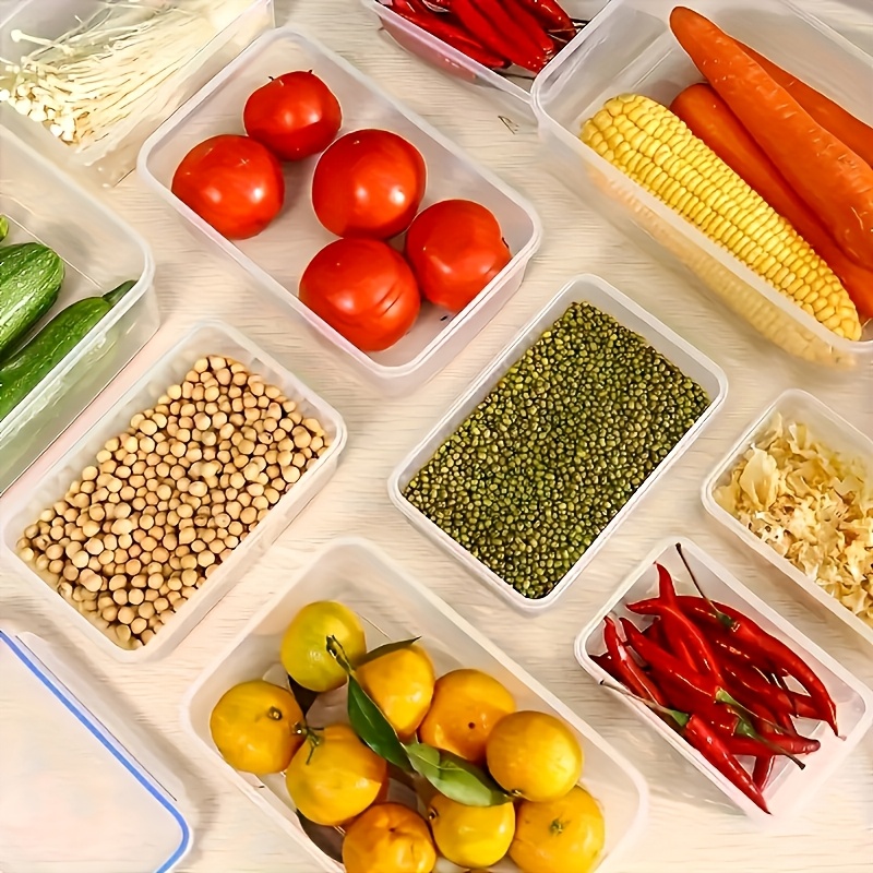 8Pcs 용기 4개 뚜껑 4개 세트 주방 밀폐용기 플라 - Food Storage Camping 리뷰 및 가격