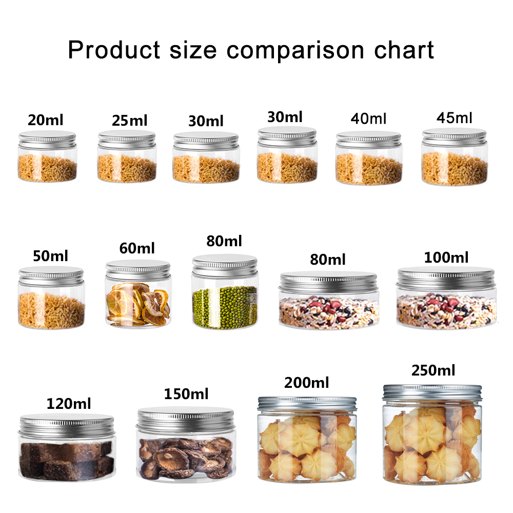 1-10Pcs 뚜껑이있는 20/25/30/40/45-2 - Food Storage Aluminum 리뷰 및 가격