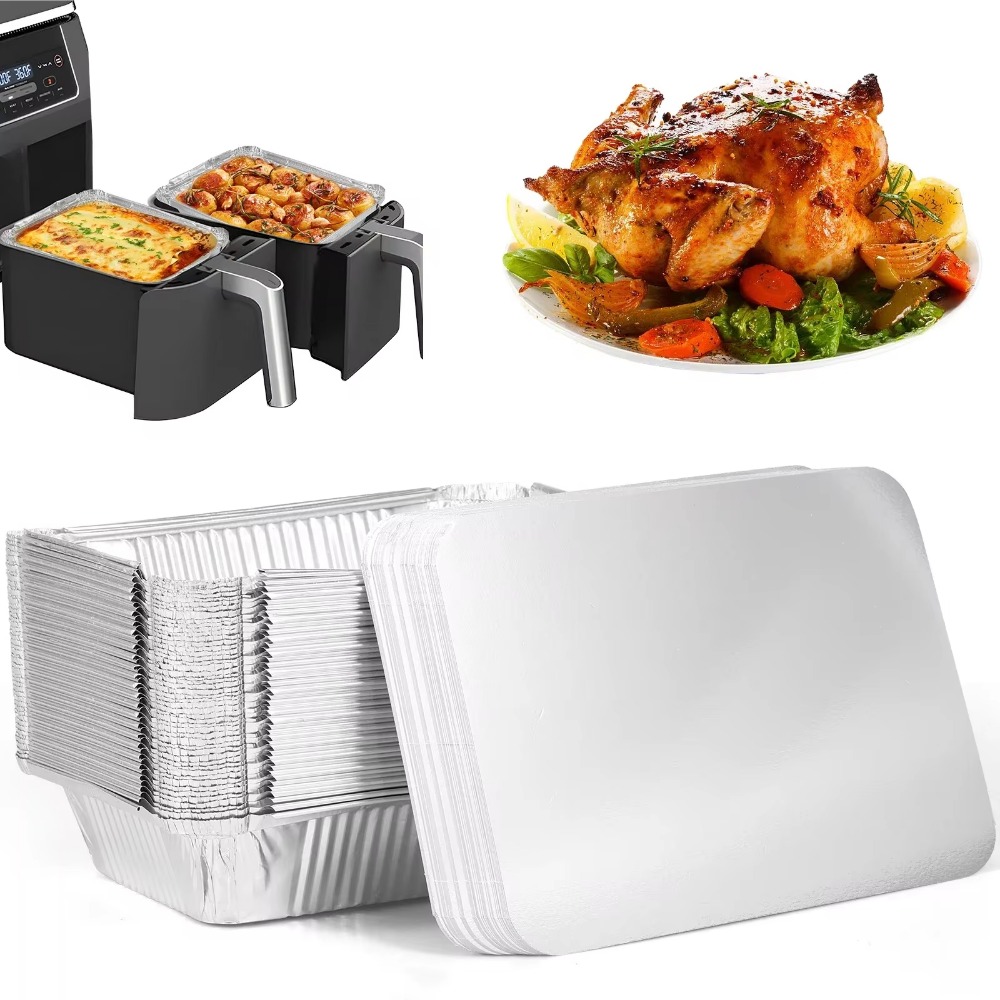 10PCS 일회용 알루미늄 호일 식품 저장 용기 오븐  - Food Storage Aluminum 리뷰 및 가격