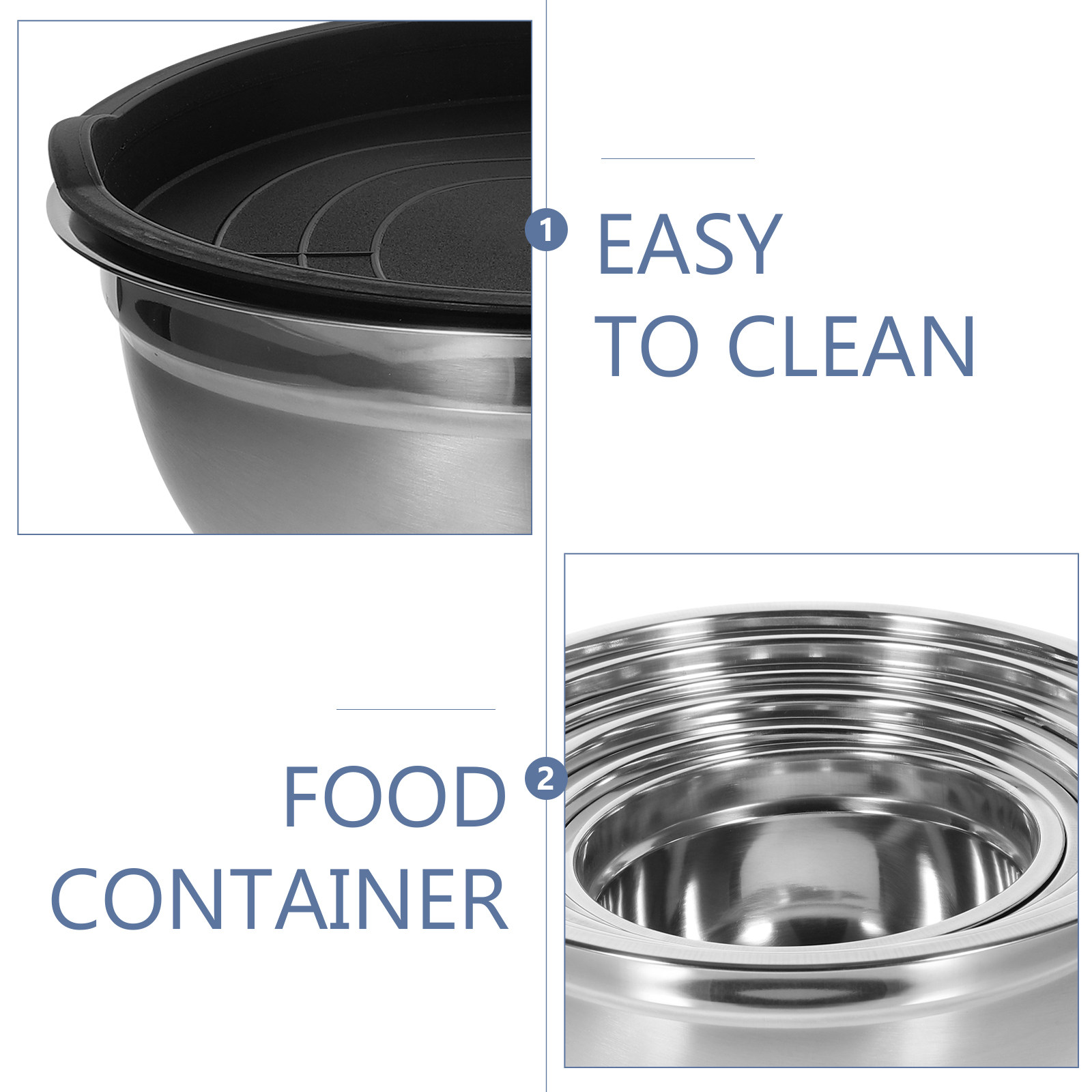 1세트, 쌓아서 보관 가능한 스테인리스 스틸 식품 용기 - Food Storage Containers Set 리뷰 및 가격