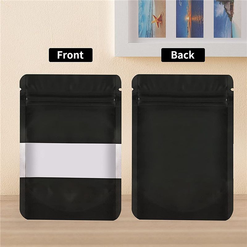 Y42A-400Pcs 냄새 차단 마일라 백, 투명 창이 - Food Storage In Mylar Bags 리뷰 및 가격