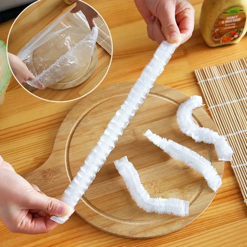 재사용 가능한 일회용 식품 커버 플라스틱 랩 내구성있는 - Food Storage Tupperware 리뷰 및 가격