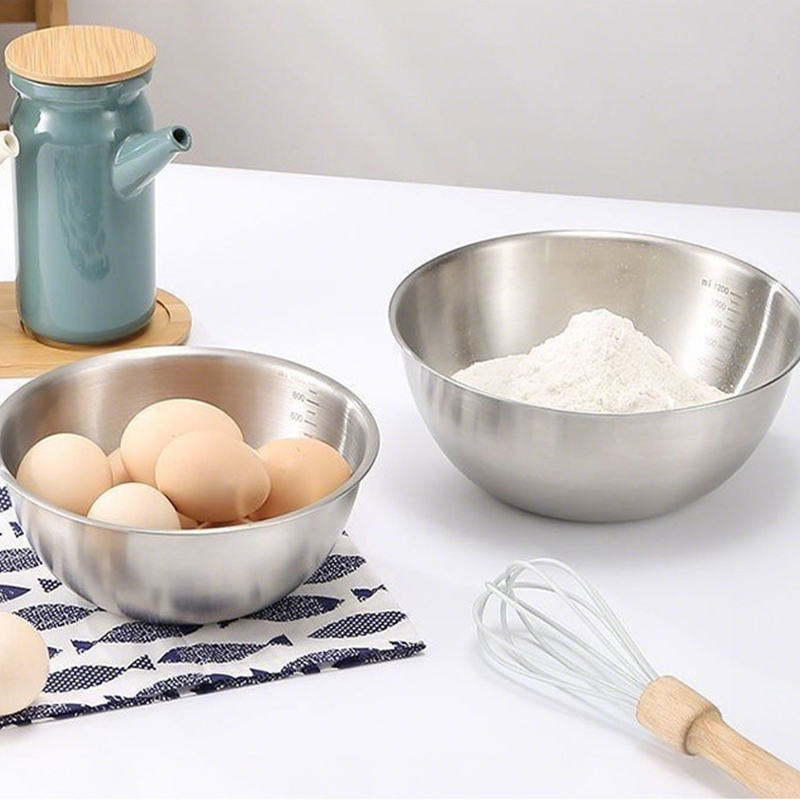 1PC 스테인레스 스틸 그릇 세트(요리, 베이킹, 식품 - Food Storage Essentials 리뷰 및 가격