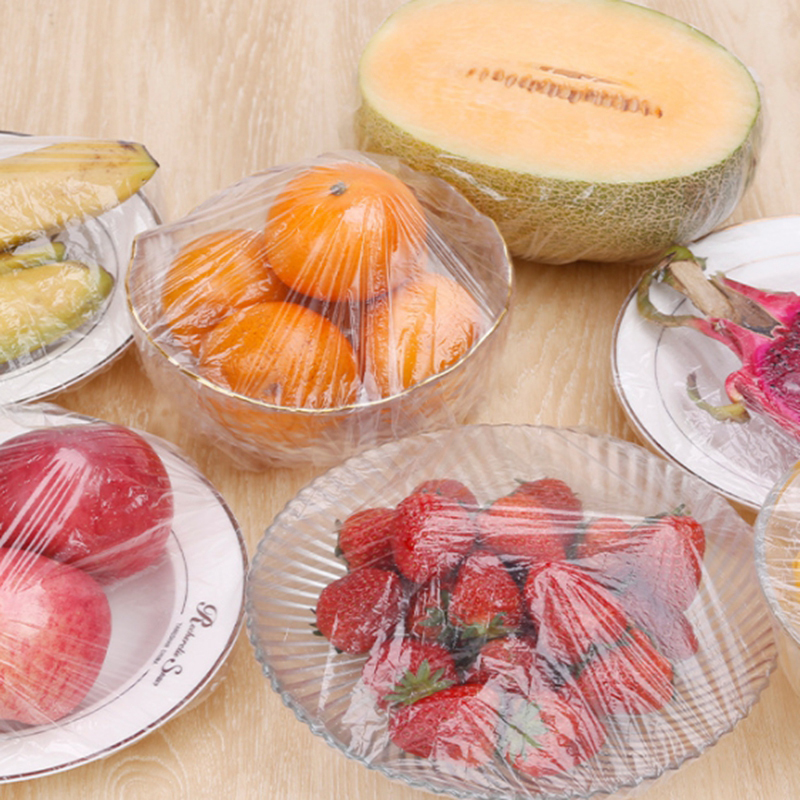 100 Pcs 식품 학년 플라스틱 식품 커버 스트레치  - Food Storage Tupperware 리뷰 및 가격