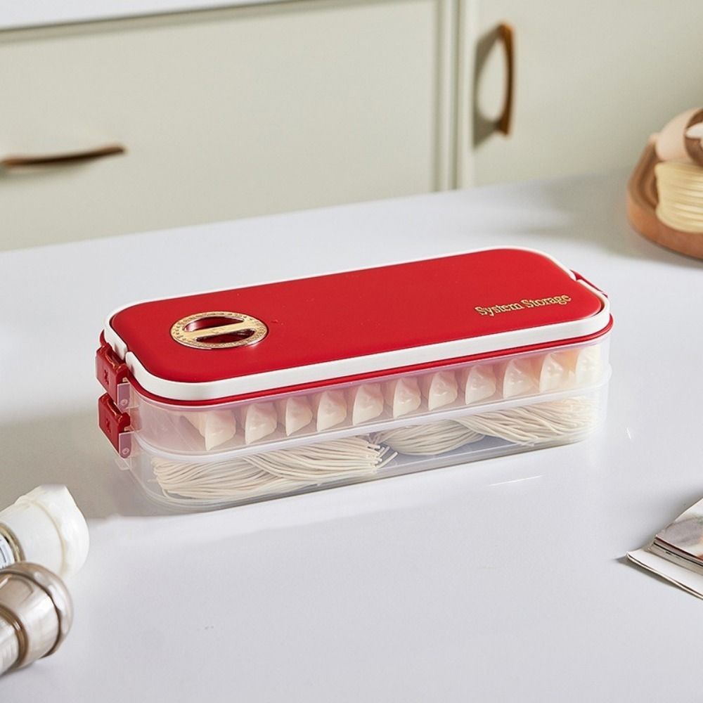 실용적인 플라스틱 만두 보관함 투명 다층 식품/계란/냉 - Food Storage Practices 리뷰 및 가격