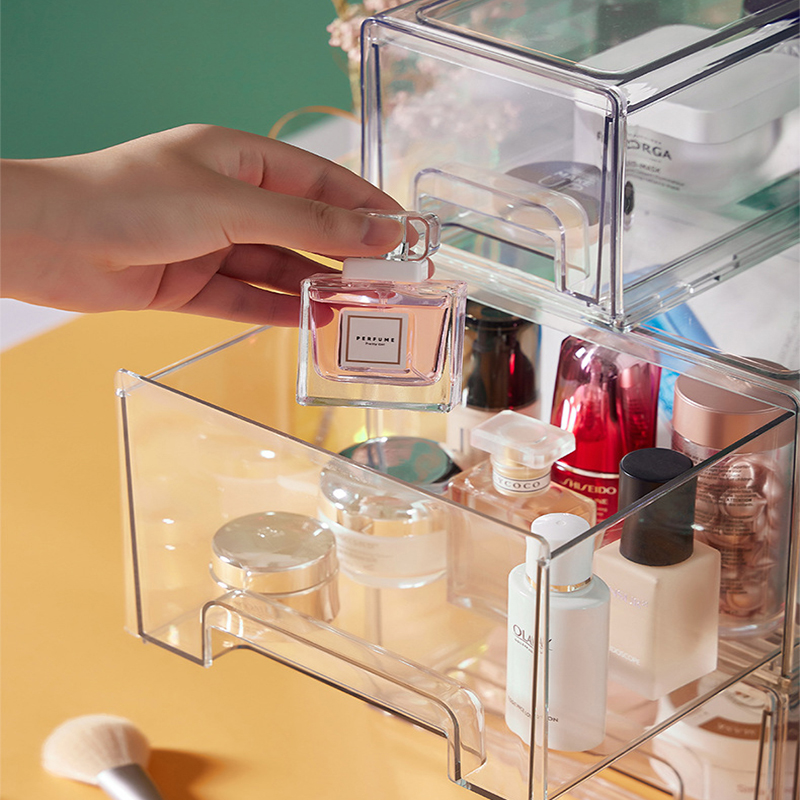 고용량 메이크업 주최자 화장품 보관 상자 아크릴 냉장고 - Stackable Pantry Bin 리뷰 및 가격