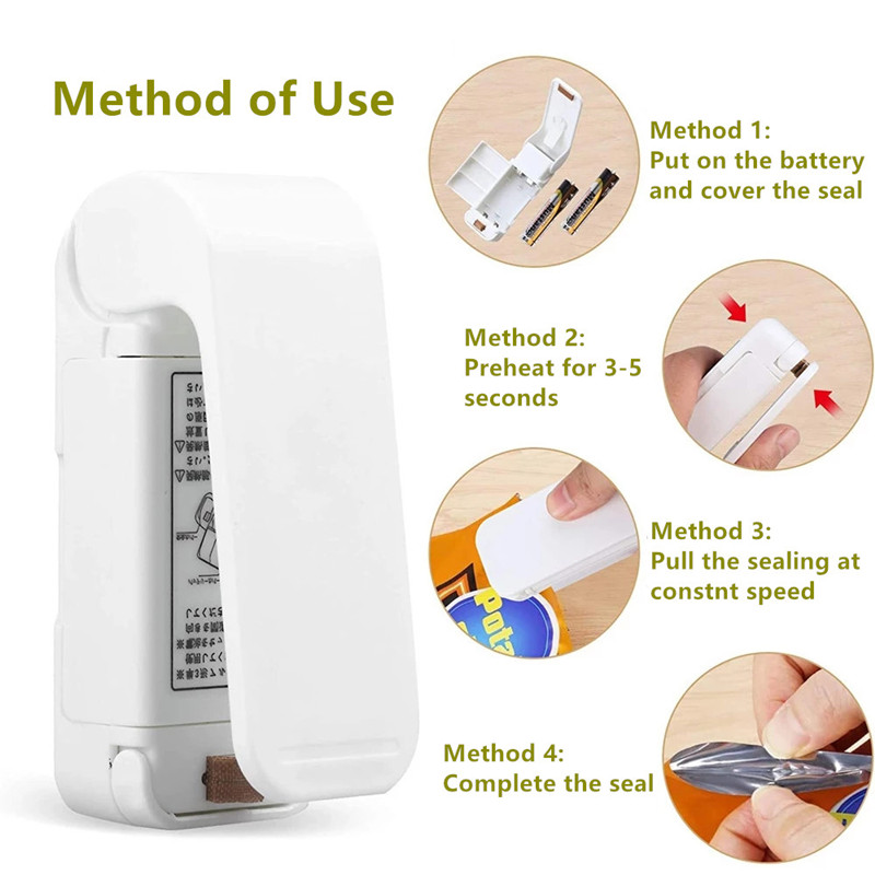 휴대용 가방 히트 실러 플라스틱 패키지 보관 가방 클립 - Food Storage Machine 리뷰 및 가격