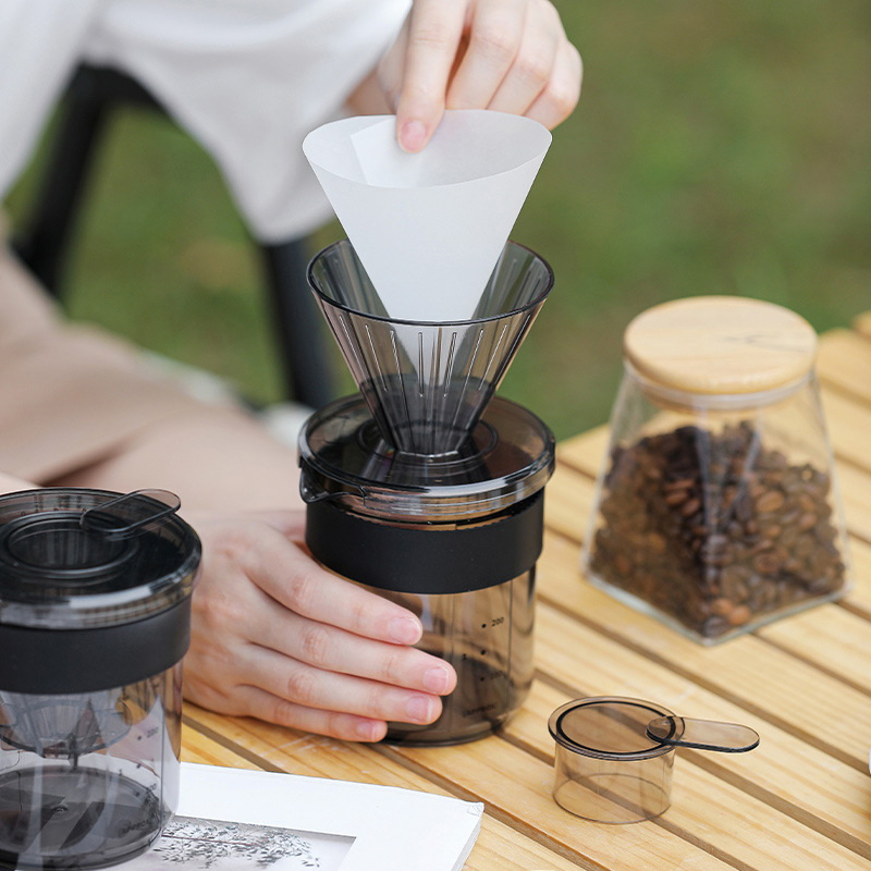 손으로 만든 3-in-1 커피포트(저울 포함), 식품  - Food Storage Camping 리뷰 및 가격