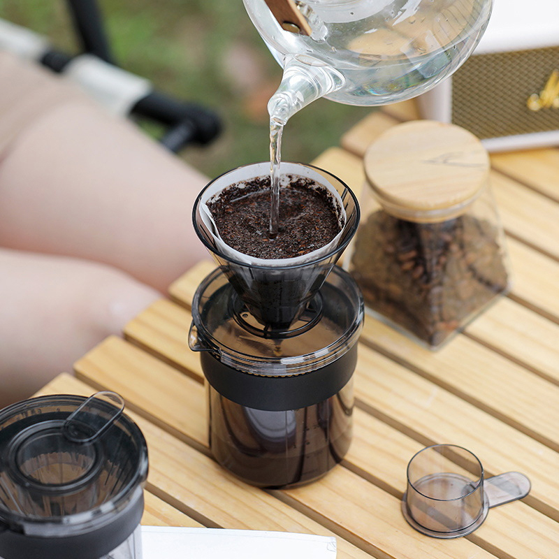 손으로 만든 3-in-1 커피포트(저울 포함), 식품  - Food Storage Camping 리뷰 및 가격
