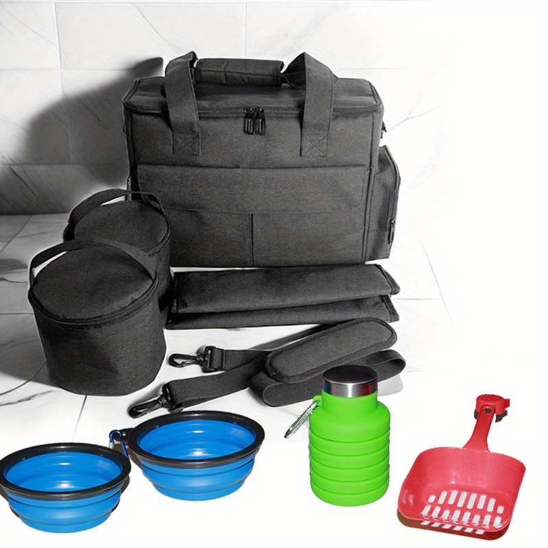 휴대용 애완동물 사료 보관 용기 세트 (어깨끈 포함)  - Food Storage Essentials 리뷰 및 가격