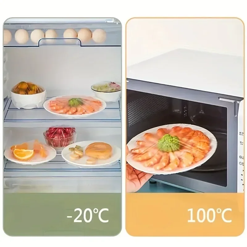 재사용 가능한 일회용 식품 커버 플라스틱 랩 내구성있는 - Food Storage Tupperware 리뷰 및 가격
