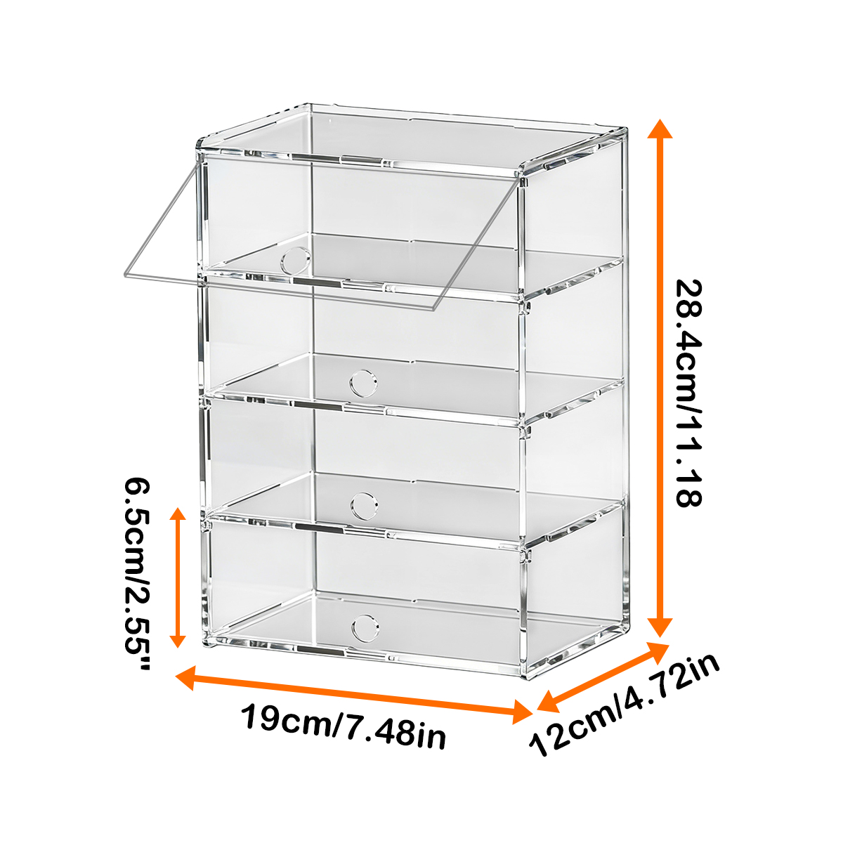 투명 아크릴 다층 전시 케이스, 모형 자동차, 피규어  - Stackable Pantry Bin 리뷰 및 가격