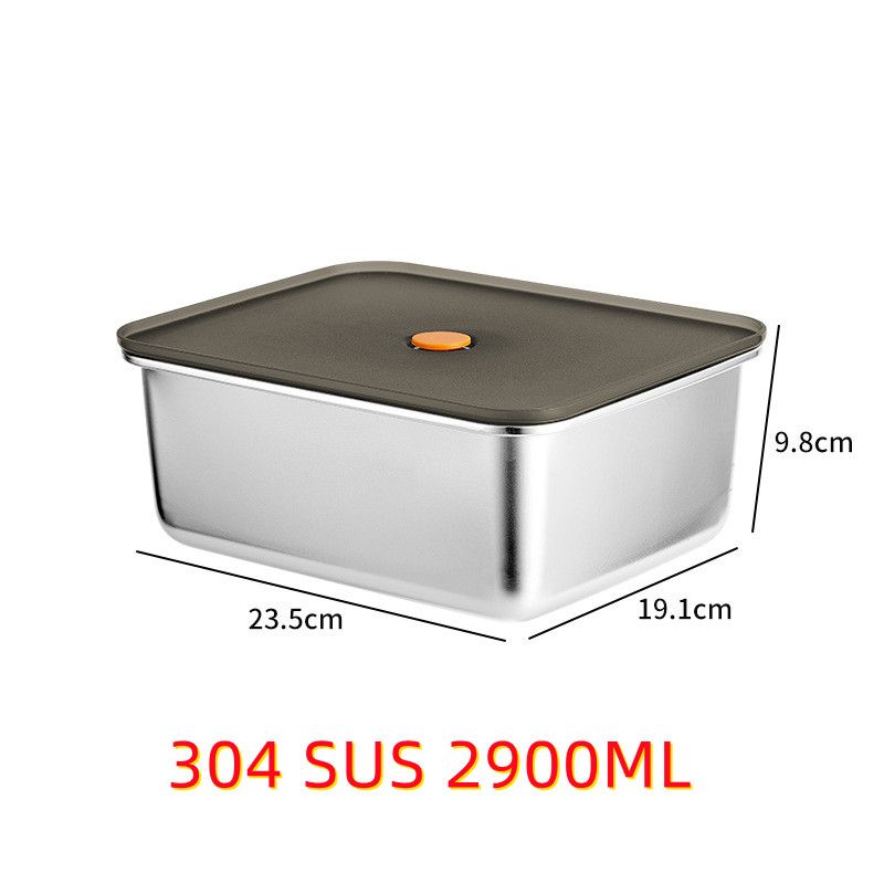 휴대용 식품 과일 도시락 상자 뚜껑이있는 304 스테인 - Food Storage Tupperware 리뷰 및 가격