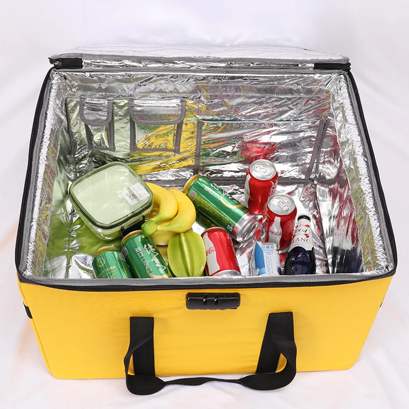 80L 휴대용 대형 피자 배달 가방 단열 재사용 가능  - Food Storage Aluminum 리뷰 및 가격
